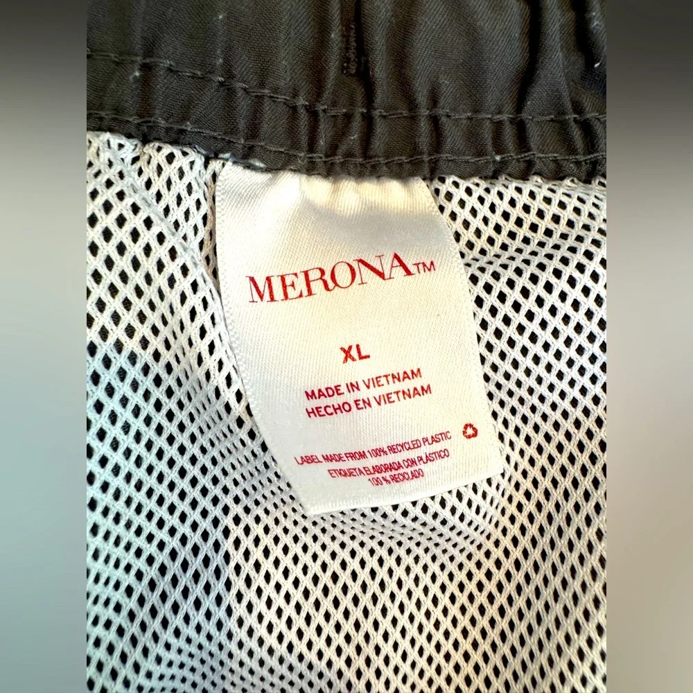 Merona Classic Cargo Board Shorts Swim Trunks Men’s Size XL
